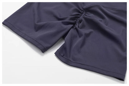 Yoga Shorts Women Fitness Shorts Running Cycling Shorts Quick Drying Sports Leggings High Waist Summer Workout Gym Push-up Short