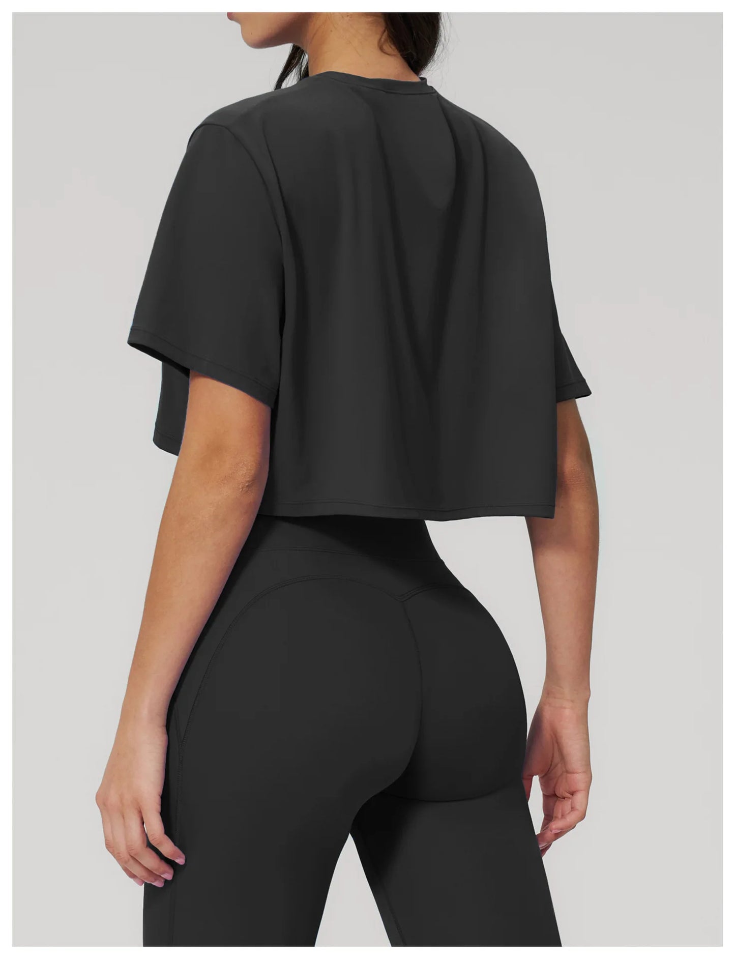 Women Yoga Sports T-Shirts Fitness Short Sleeve Sports T-Shirts Ropa Mujer Gym Workout Shirts Running Active Wear Sports Shirts