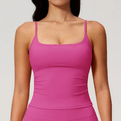 Summer Women's Yoga Vest Beautiful Back U-Top Workout Bra Quick-Dry Sports Vest Running Shockproof Vest Female Fitness Underwear