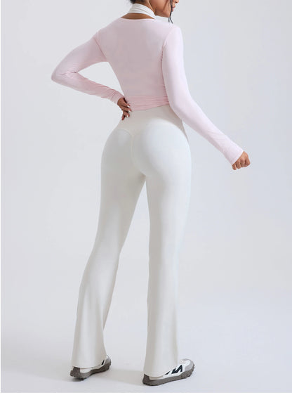 New Model Yoga Long Sleeve Gym Shirts Sport Top Fitness Clothes Wear for Women Gym Outdoor Recreation Femme Jersey Mujer Running