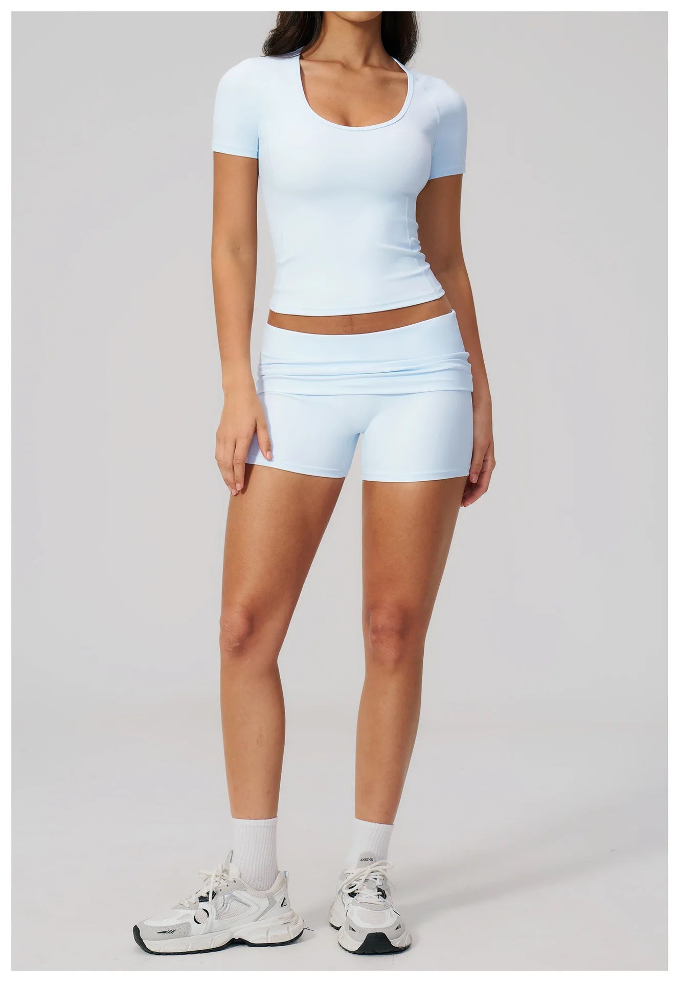 Summer Gym T-Shirt Women Short Sleeve Yoga Tops Workout Top Running Sports T Shirts Fitness Workout Tee Sports Tops Activewear