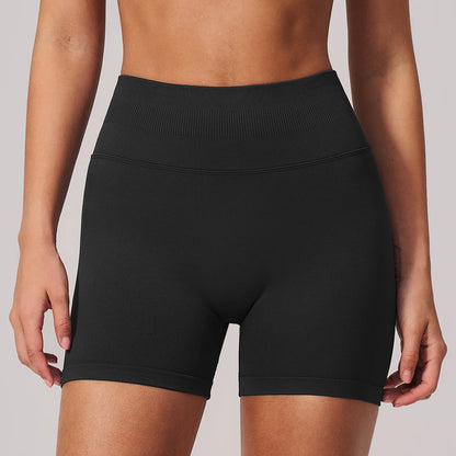 Seamless Sports Shorts Women Yoga Shorts High Waist Workout Shorts Breathable Sports Leggings Gym Shorts Running Cycling Shorts