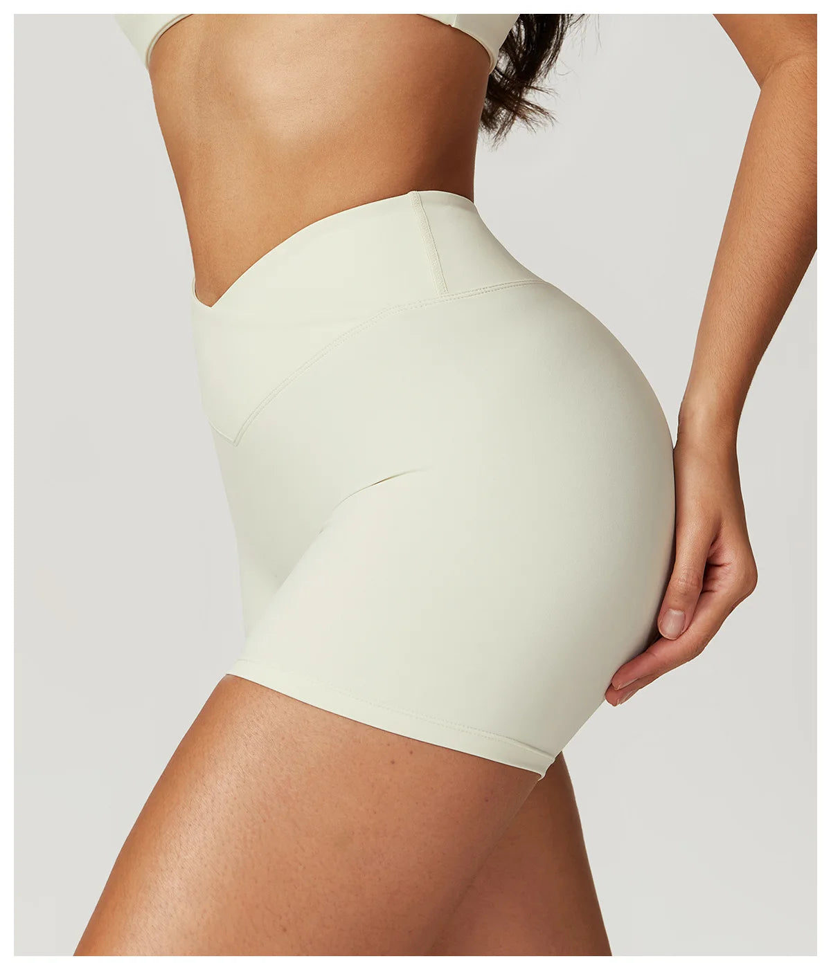 Yoga Shorts Women Fitness Shorts Running Cycling Shorts Quick Drying Sports Leggings High Waist Summer Workout Gym Push-up Short