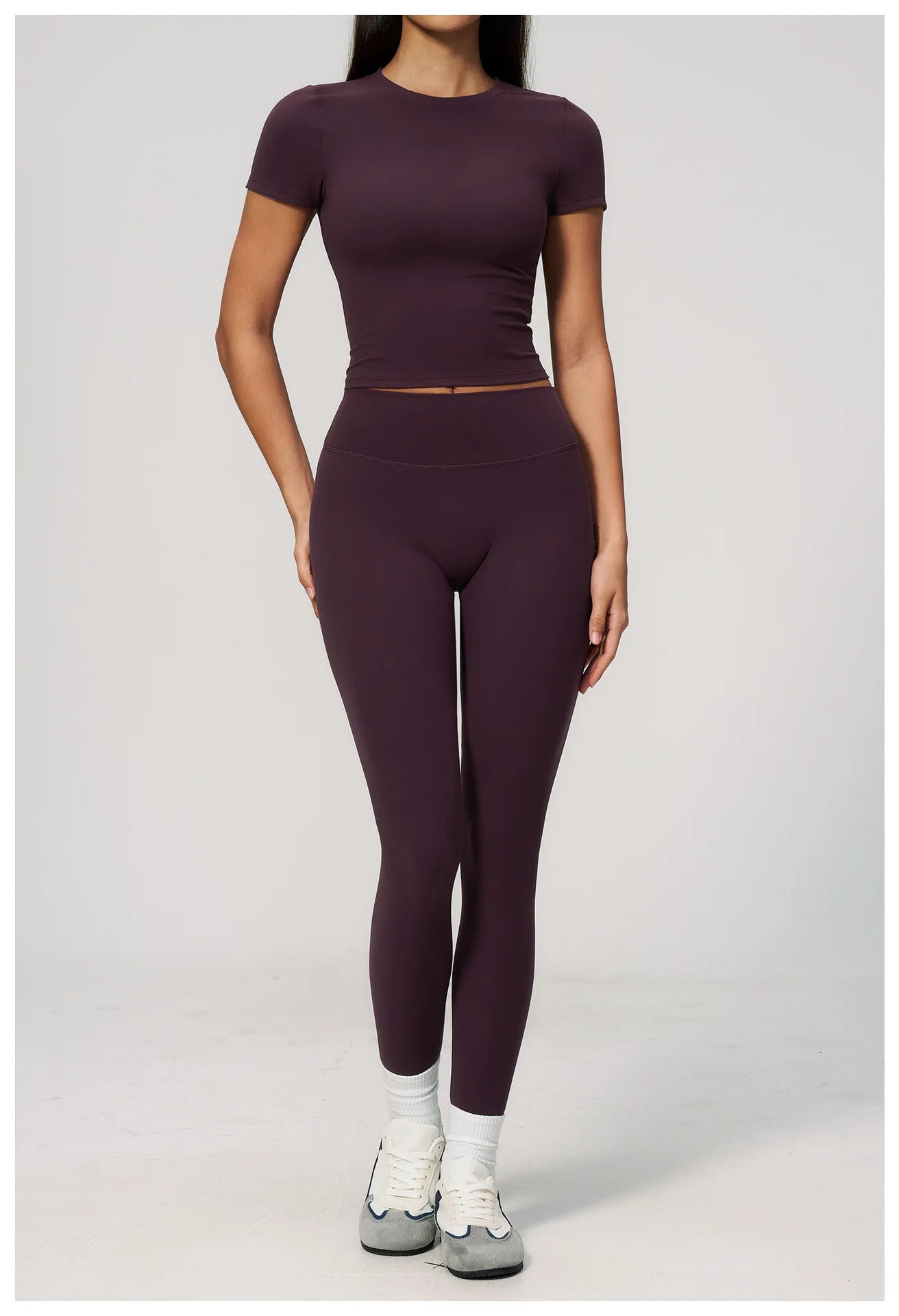 Women Yoga Top Sport T Shirts Fitness Clothes Quick-Drying Short Sleeve Yoga Shirt Gym Workout Top Running Active Wear Sport Top
