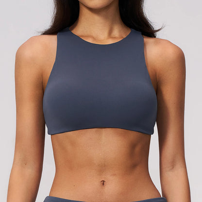 Summer Yoga Bra Women's Fitness Underwear Shockproof Sports Bra Sexy Beautiful Back Sports Bra Female Breathable Top Running Bra