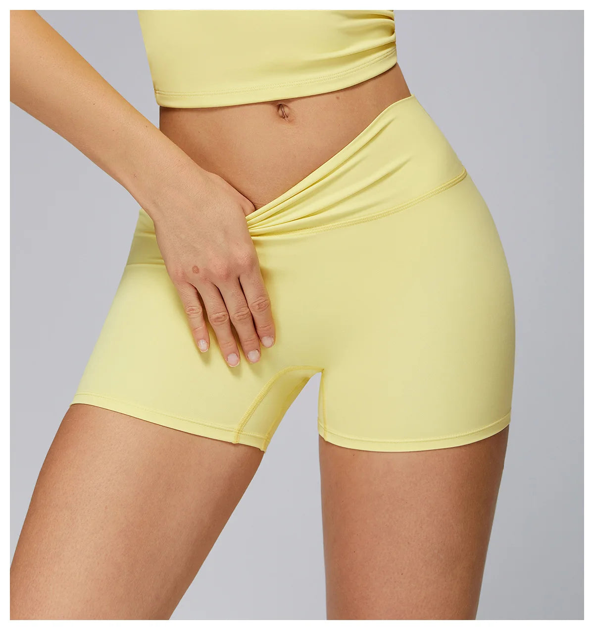 Women High Waist Yoga Shorts Running Cycling Shorts Breathable Fitness Shorts Female Summer Workout Shorts Gym Sports Tights
