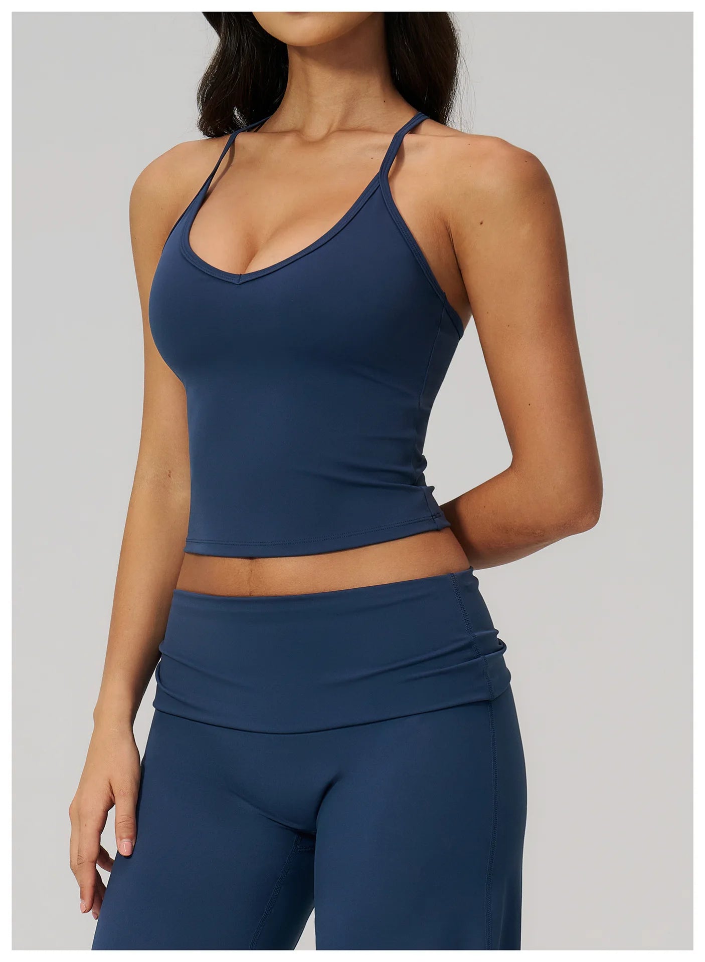 Summer Yoga Vest Women Workout Top Quick-Dry Crop Top Shockproof Gym Vest Female Running Tight Top Beautiful back Sports Tops