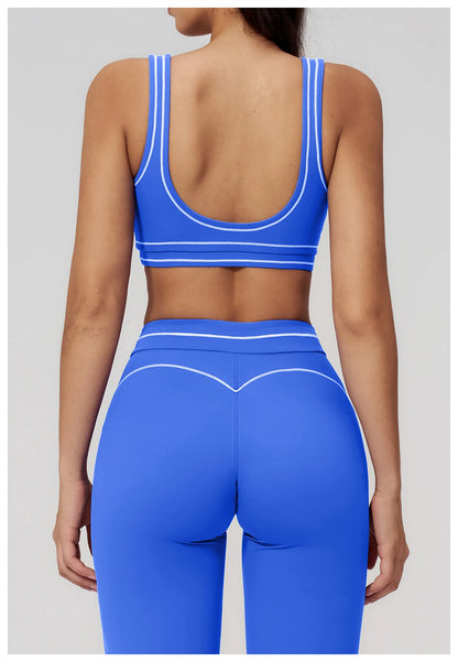 Yoga Bra Women's Shockproof Sports Bra Summer Top Push Up Fitness Underwear Female Sport Tops Breathable Running Vest Bralette