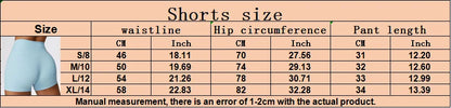 Women Yoga Shorts Fitness Shorts Running Cycling Shorts Breathable Sports Leggings High Waist Summer Workout Gym Push Up Shorts