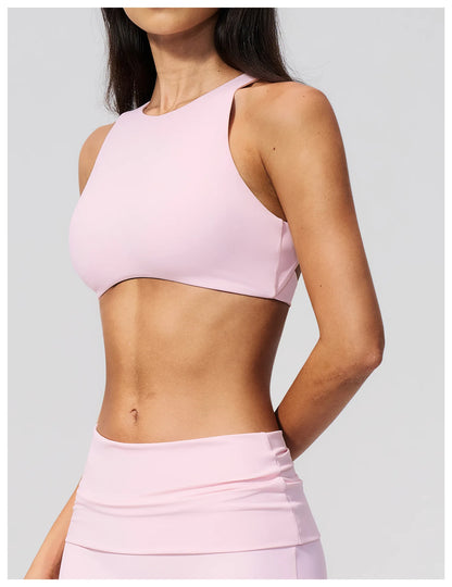 Summer Yoga Bra Women's Fitness Underwear Shockproof Sports Bra Sexy Beautiful Back Sports Bra Female Breathable Top Running Bra