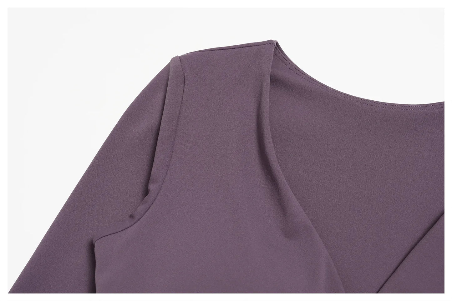 Women's Yoga T-Shirt Deep V Long Sleeve Sports Tops Gym Workout Shirts Breathable Fitness Yoga Top Female Running Push Up Shirts