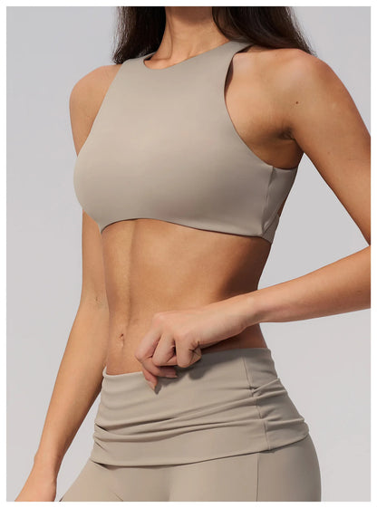 Summer Yoga Bra Women's Fitness Underwear Shockproof Sports Bra Sexy Beautiful Back Sports Bra Female Breathable Top Running Bra