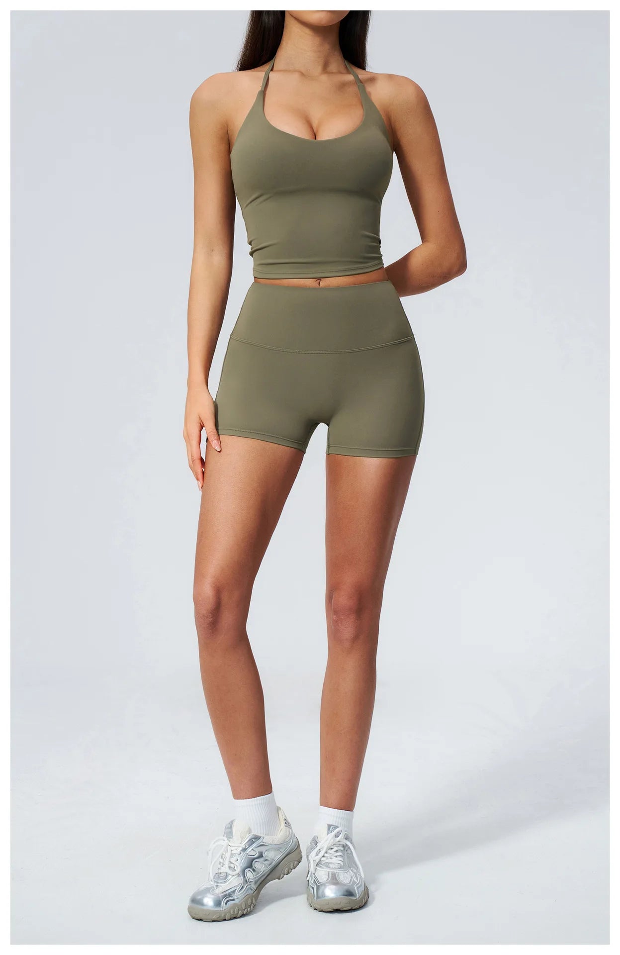 Yoga Shorts Women Gym Shorts Workout Butt Lift Legging High Waist Fitness Shorts Running Cycling Shorts Breathable Sports Shorts