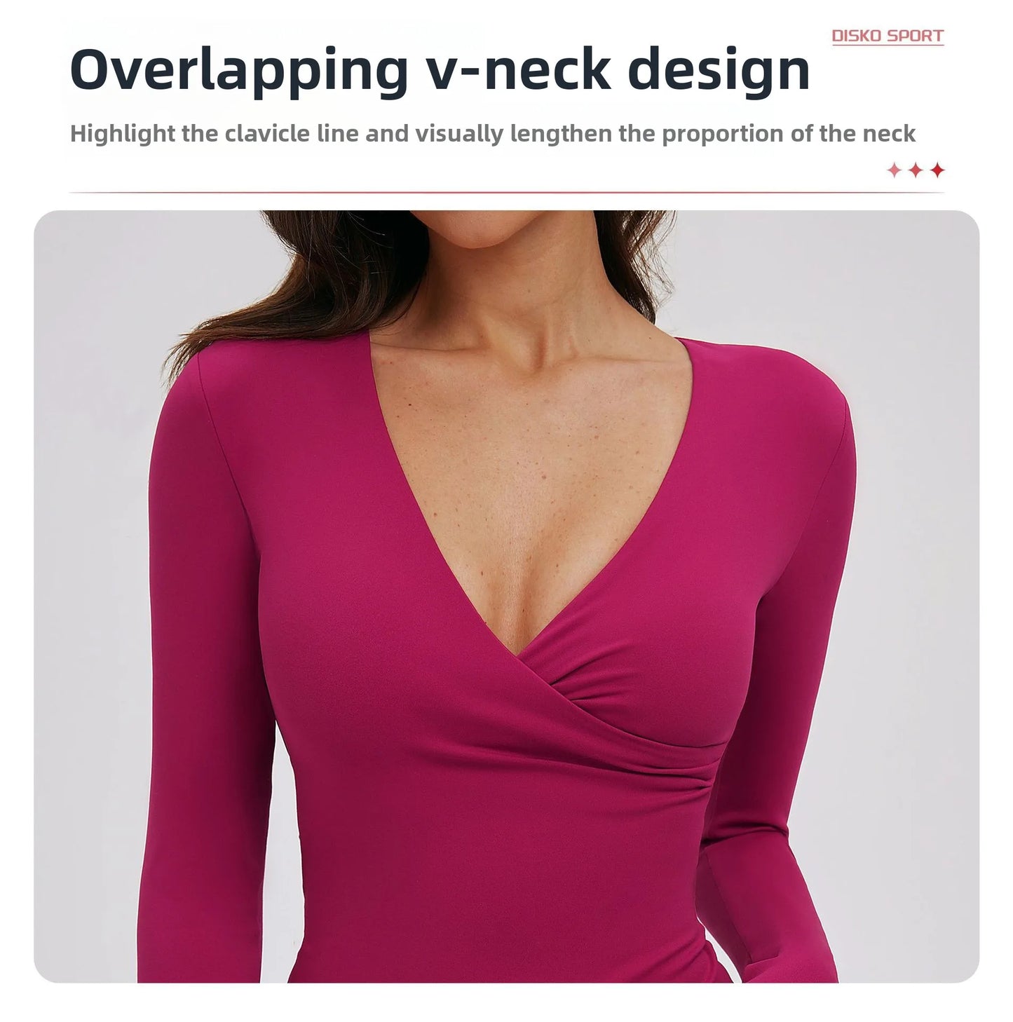 Yoga Shirts For Women Slim Fit Long Sleeve Workout Dry Fit Breathable High Elastic Sports Top Winter Fitness Running Gym Clothes
