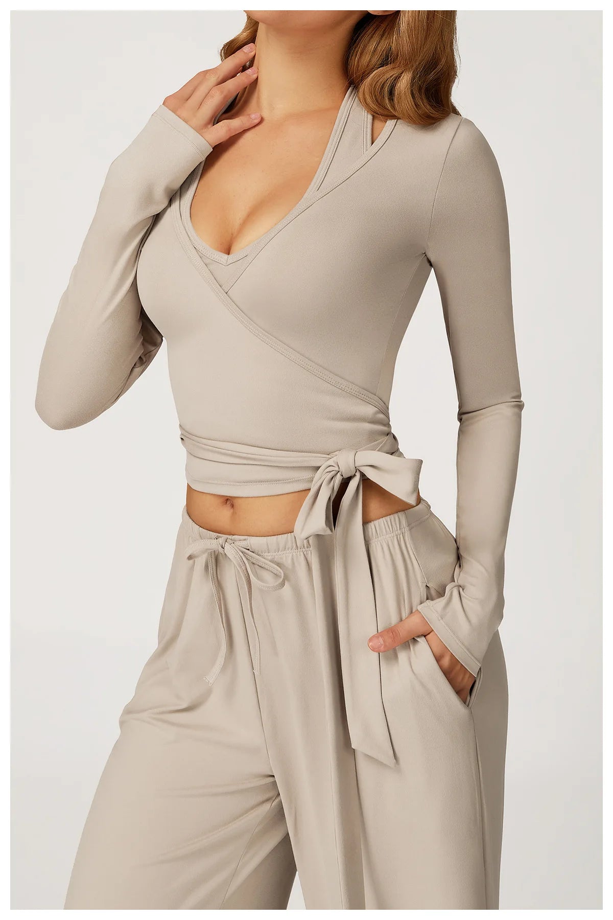 Women Fitness Yoga Shirt Strappy Long Sleeve Sports Jacket Gym Top Activewear Running Coats Workout Clothes Woman Sportswear ﻿