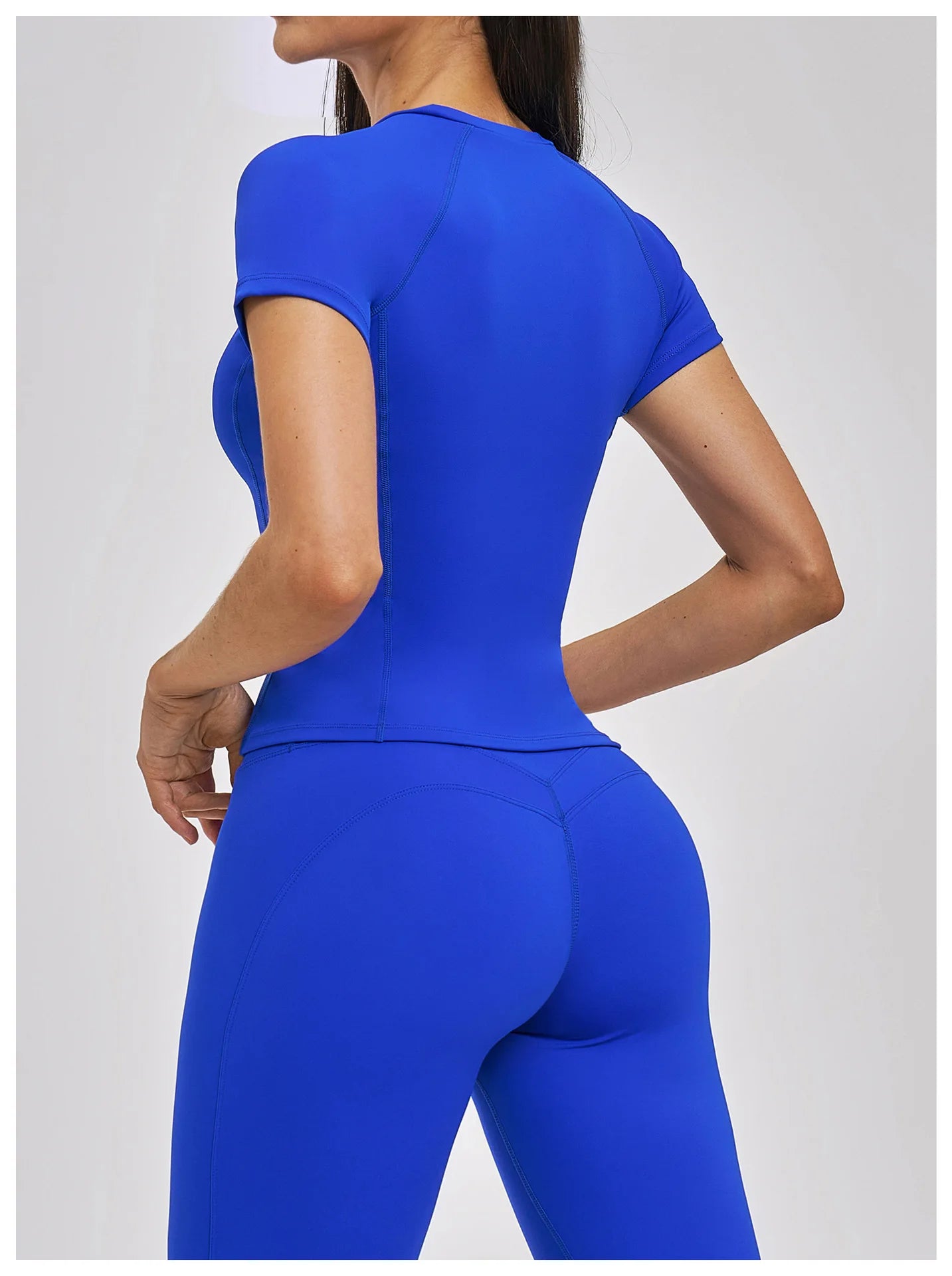Women's Clothes Yoga Top Sport T Shirt Fitness Clothes Short Sleeve Yoga Shirt Gym Top Female Workout Active Wear Sport Tops