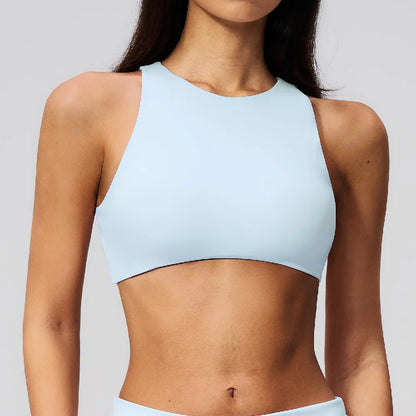 Summer Yoga Bra Women's Fitness Underwear Shockproof Sports Bra Sexy Beautiful Back Sports Bra Female Breathable Top Running Bra