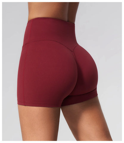 Yoga Shorts Women Gym Shorts Workout Butt Lift Legging High Waist Fitness Shorts Running Cycling Shorts Breathable Sports Shorts