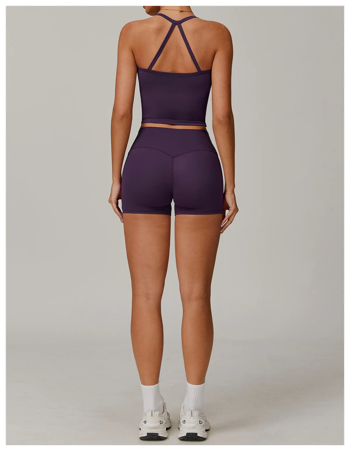 Women High Waist Yoga Shorts Running Cycling Shorts Breathable Fitness Shorts Female Summer Workout Shorts Gym Sports Tights