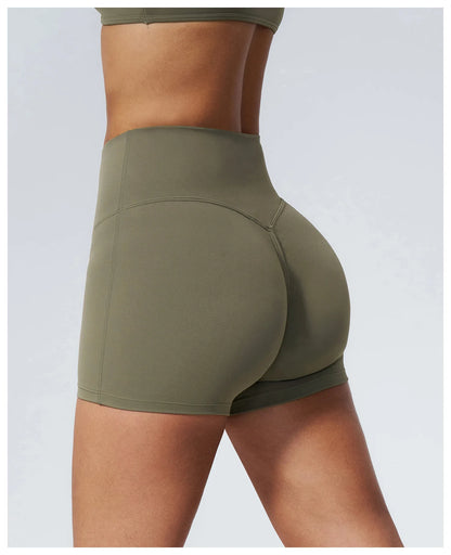 Yoga Shorts Women Gym Shorts Workout Butt Lift Legging High Waist Fitness Shorts Running Cycling Shorts Breathable Sports Shorts