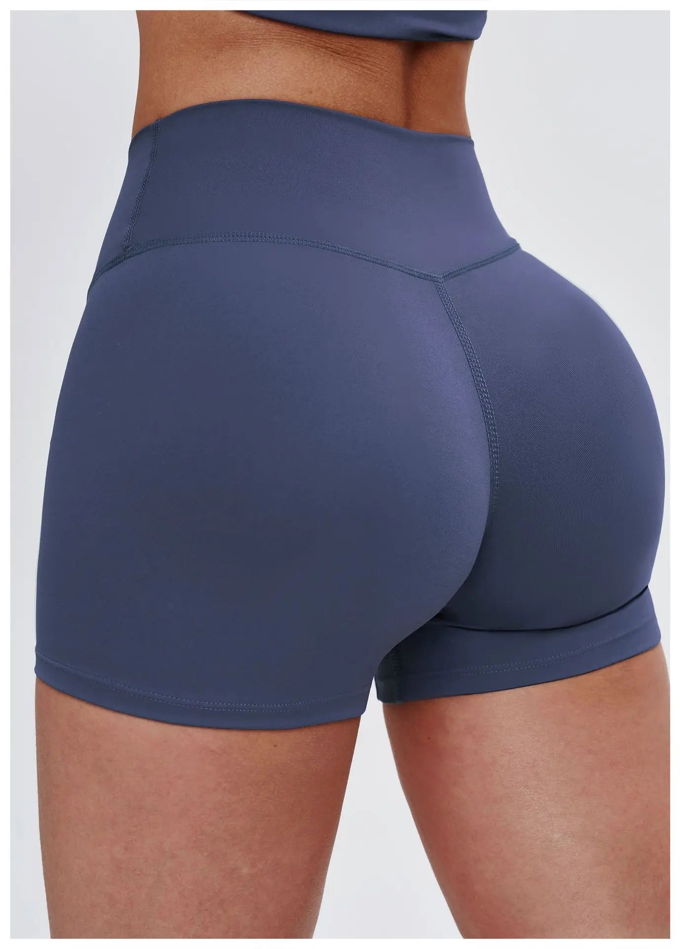 Women High Waist Yoga Shorts Running Cycling Shorts Breathable Fitness Shorts Female Summer Workout Shorts Gym Sports Tights