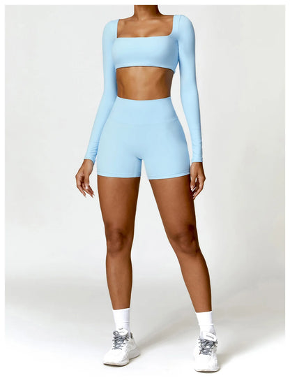 Yoga Shorts Women Scrunch Butt Yoga Pants High Waist Leggings Lift Butt Cycling Shorts Running Push Up Workout Gym Sports Shorts