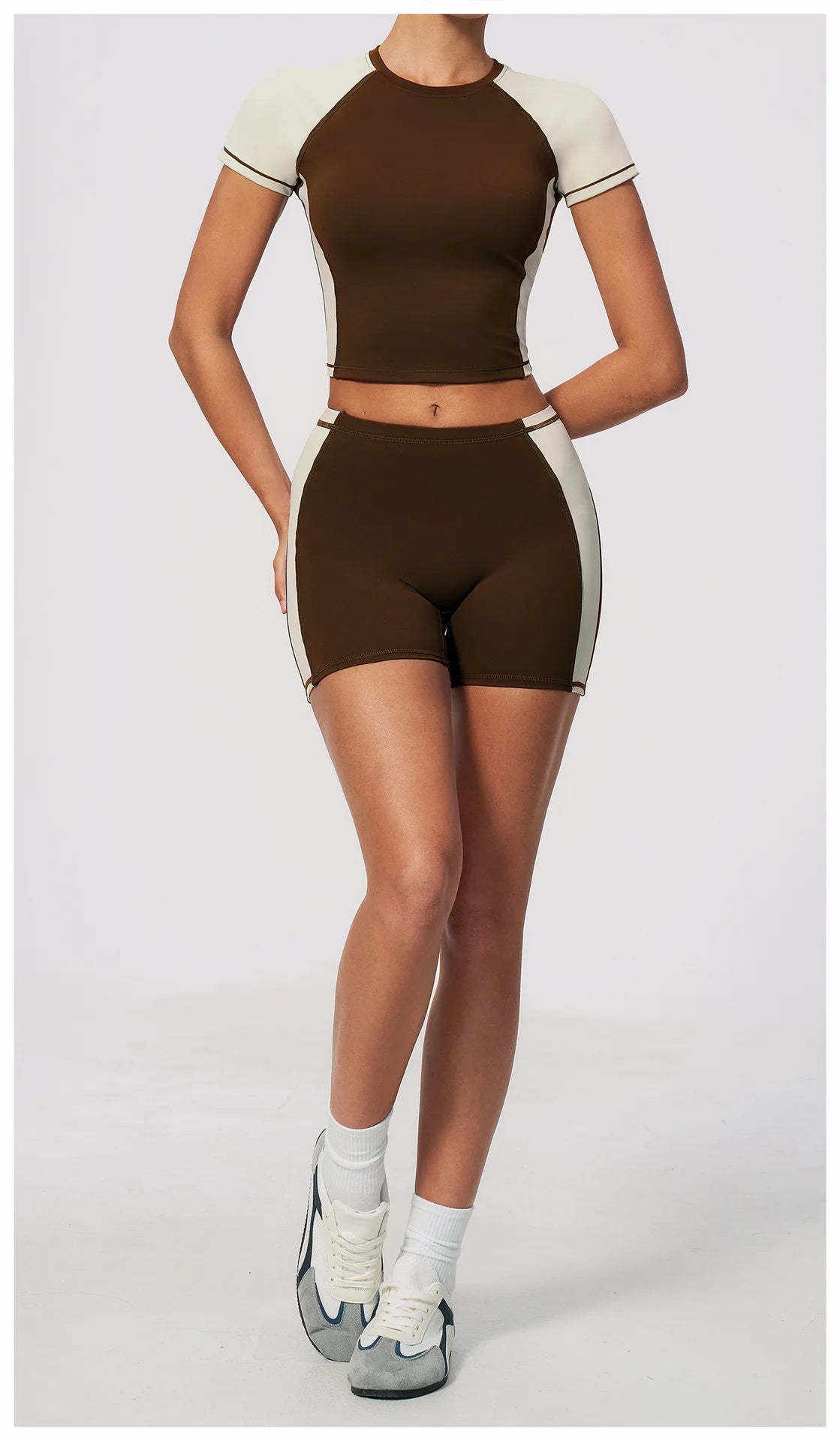 Summer Yoga Top Women Breathable Yoga Shirts Fitness Sports T-Shirts Gym Crop Top Light Weight Yoga Shirt Fitness Activewear