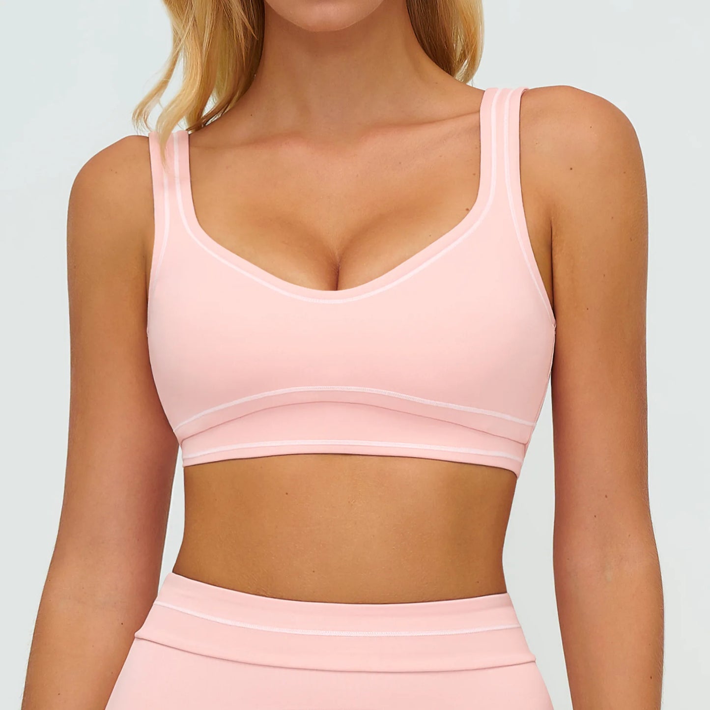 Yoga Bra Women's Shockproof Sports Bra Summer Top Push Up Fitness Underwear Female Sport Tops Breathable Running Vest Bralette