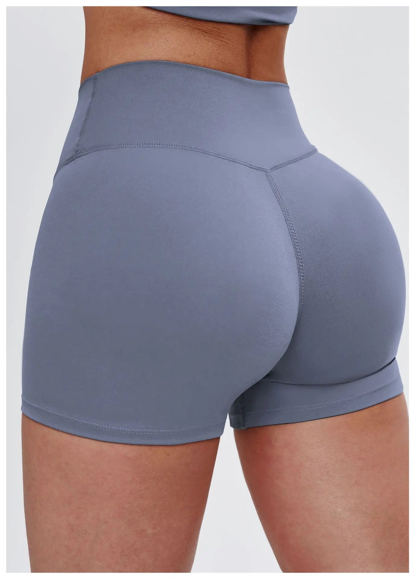 Women High Waist Yoga Shorts Running Cycling Shorts Breathable Fitness Shorts Female Summer Workout Shorts Gym Sports Tights