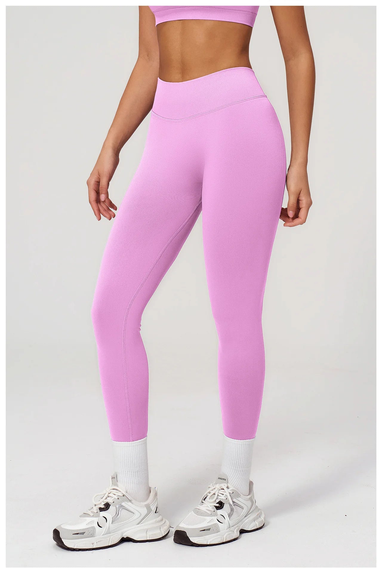 Seamless Leggings Summer Women Yoga Leggings Gym V Shaped Tight Fitness Pants Running Cycling Trousers High Waist Sports Legging