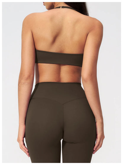 summer Yoga Bra Women's Sports Bra Breathable Vest Shock Proof Top Running Active Sportswear Bra Gym Workout Fitness Push up Top
