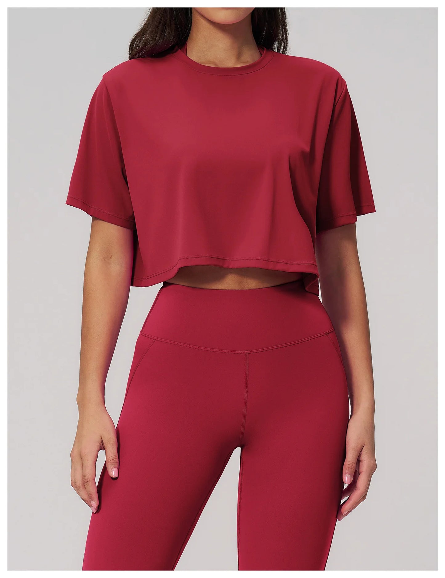 Women Yoga Sports T-Shirts Fitness Short Sleeve Sports T-Shirts Ropa Mujer Gym Workout Shirts Running Active Wear Sports Shirts