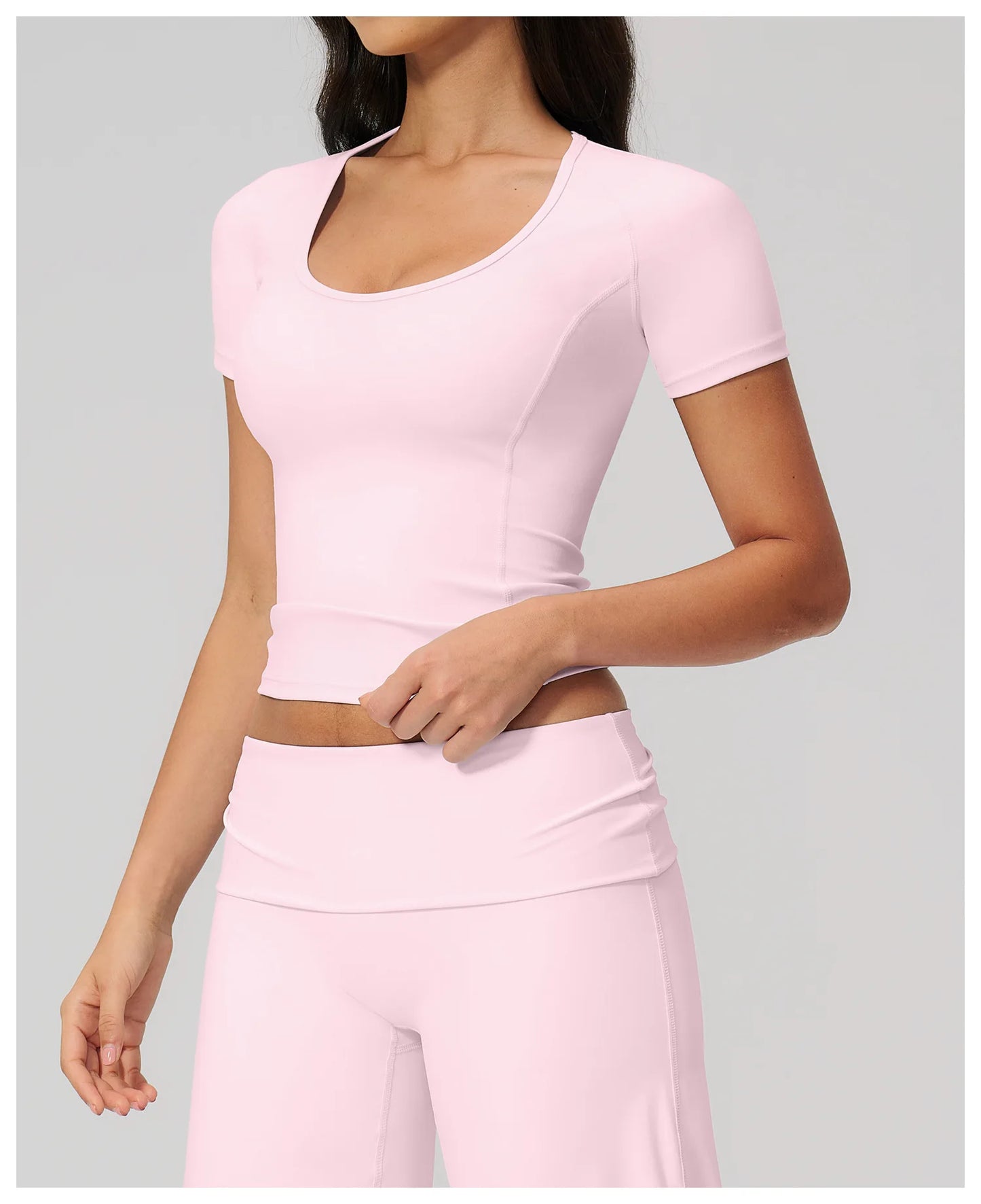 Summer Gym T-Shirt Women Short Sleeve Yoga Tops Workout Top Running Sports T Shirts Fitness Workout Tee Sports Tops Activewear