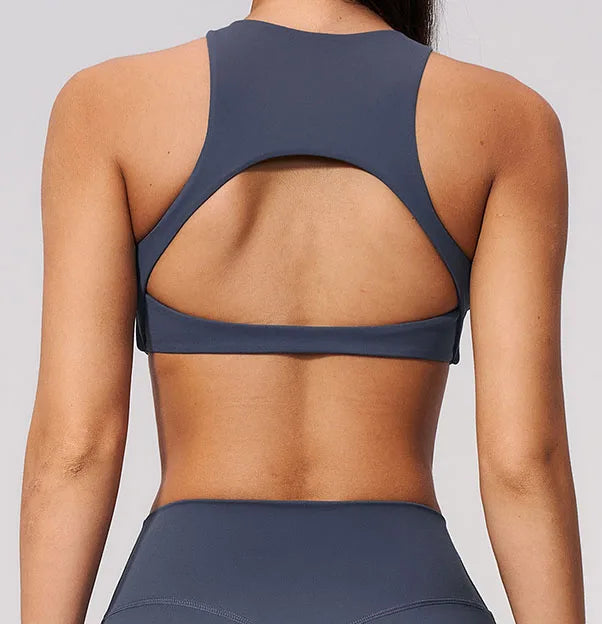 Summer Yoga Bra Women's Fitness Underwear Shockproof Sports Bra Sexy Beautiful Back Sports Bra Female Breathable Top Running Bra