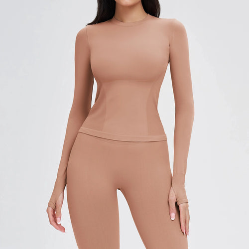 Seamless Women Yoga Top Sport Long Sleeves Breathable Fitness Clothes Short Sleeve Yoga Shirt Gym Top Running Active Wear Sports