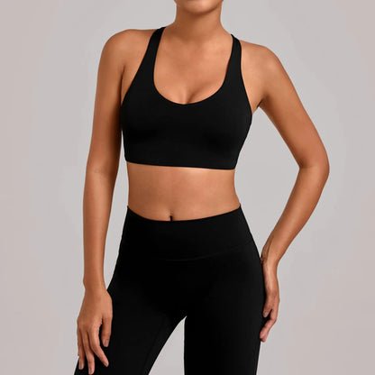 Yoga Bra Sport Bra Collection Women Bra Breast Yoga Fitness Bra Summer Cloth High-intensity Professional Shock-proof Running Bra
