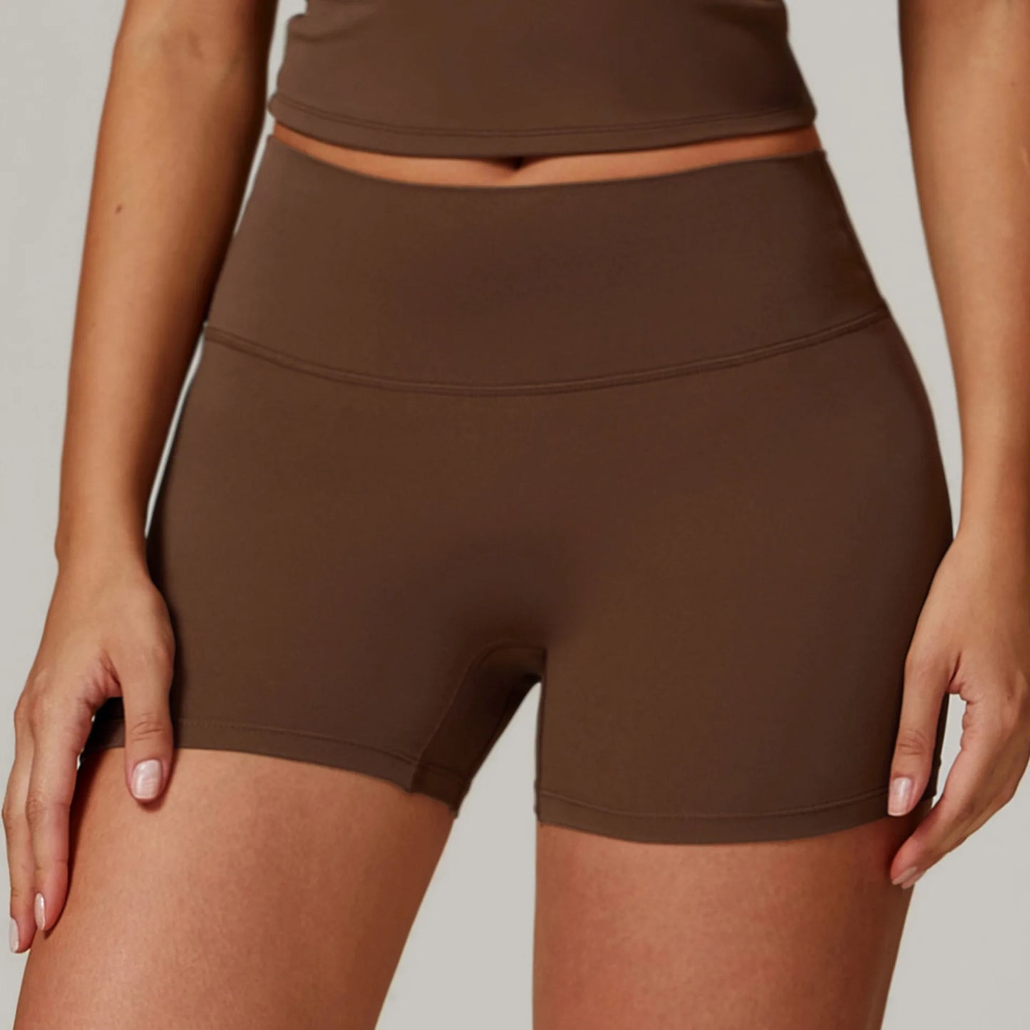 Women High Waist Yoga Shorts Running Cycling Shorts Breathable Fitness Shorts Female Summer Workout Shorts Gym Sports Tights