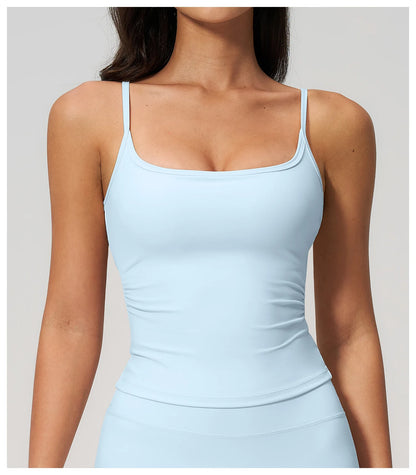 Summer Women's Yoga Vest Beautiful Back U-Top Workout Bra Quick-Dry Sports Vest Running Shockproof Vest Female Fitness Underwear